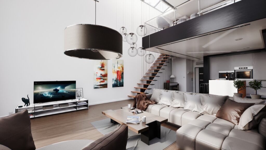 3d iç mekan modelleme